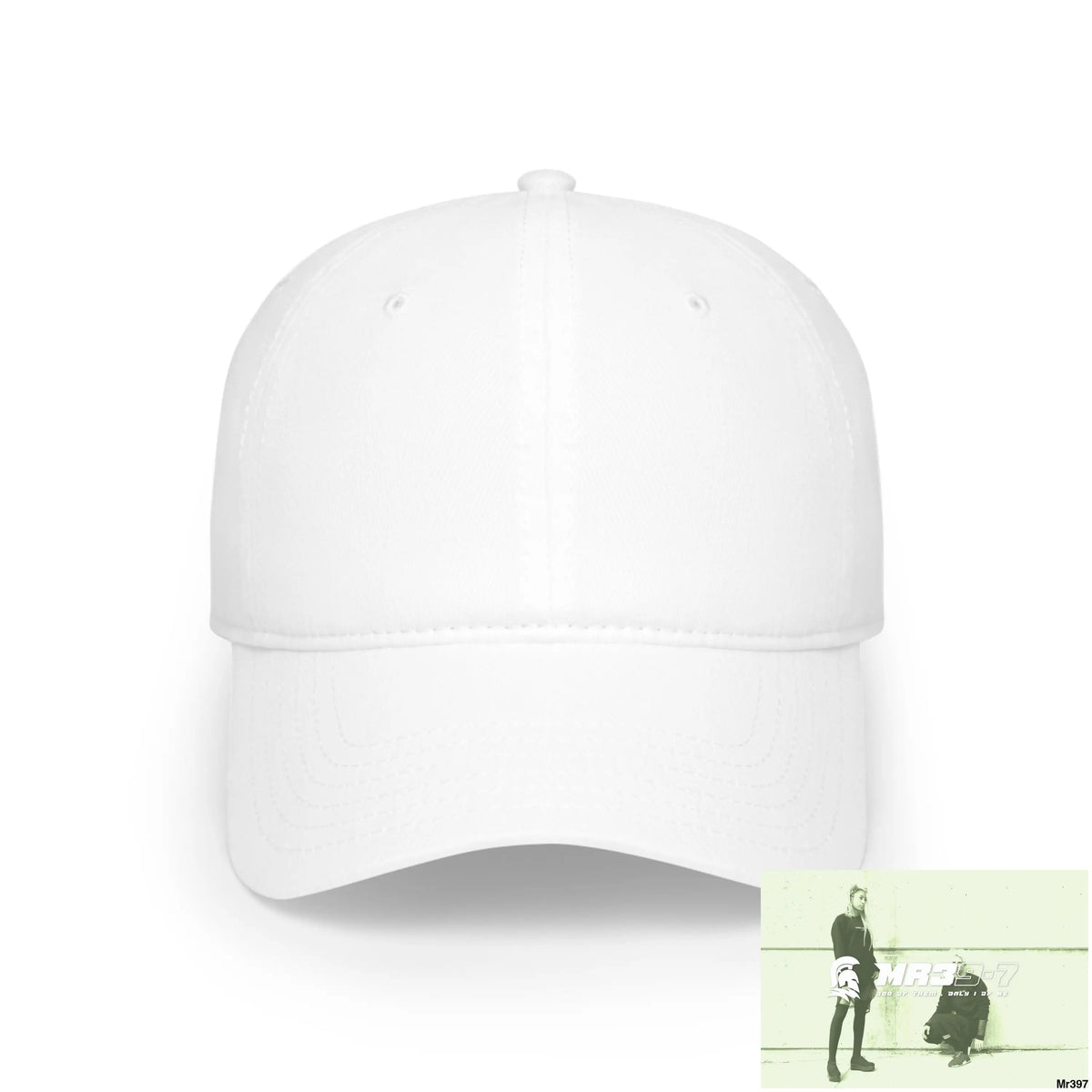 A1.Sparta Low Profile Baseball Cap White / One size Hats