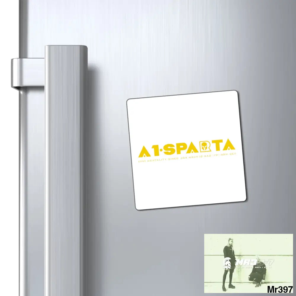 A1.Sparta Magnet 3’’ × 3’’ Paper products
