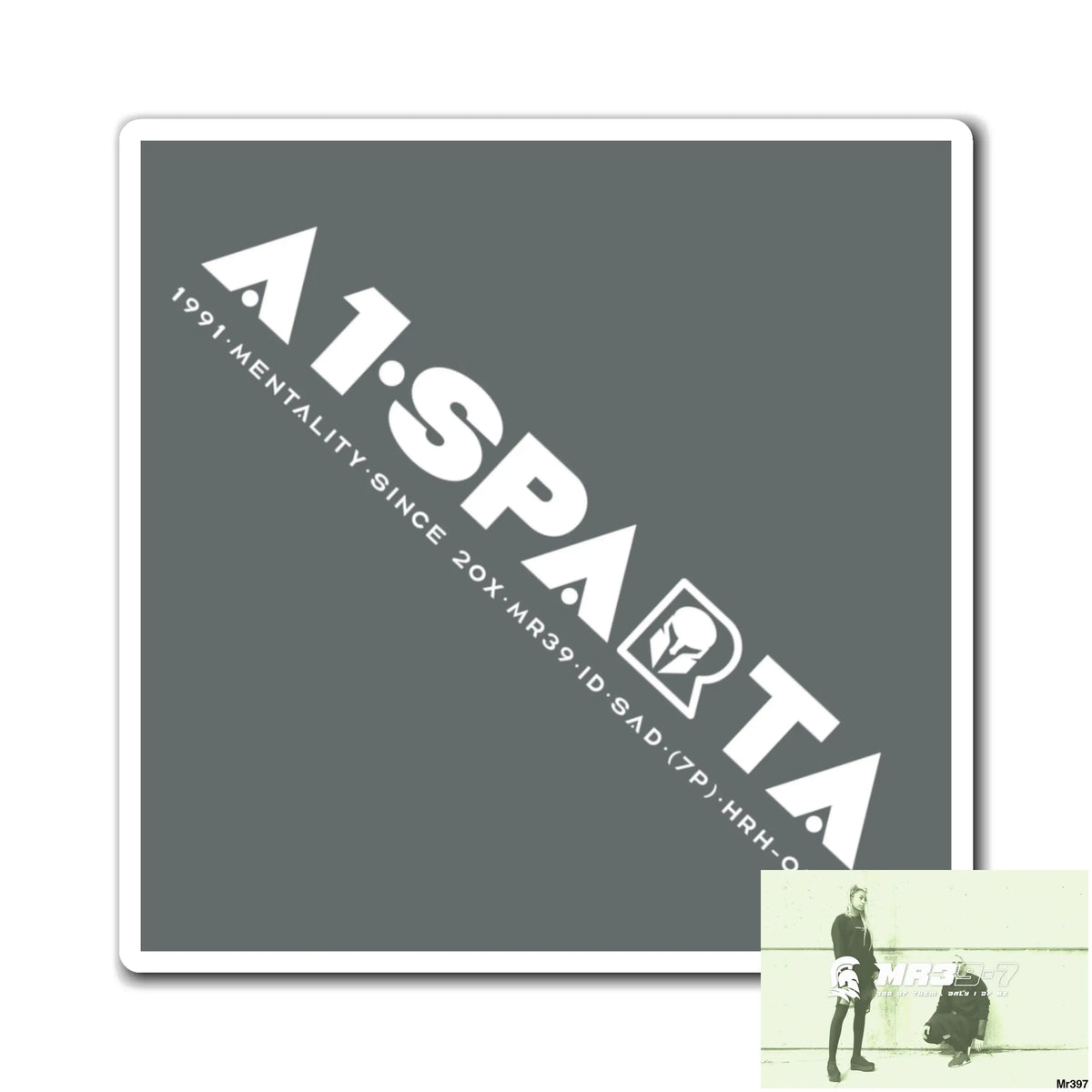 A1.Sparta Magnet 3’’ × 3’’ Paper products