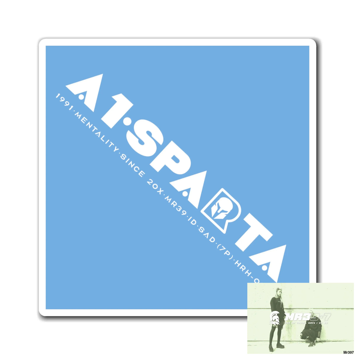 A1.Sparta Magnet 4’’ × 4’’ Paper products