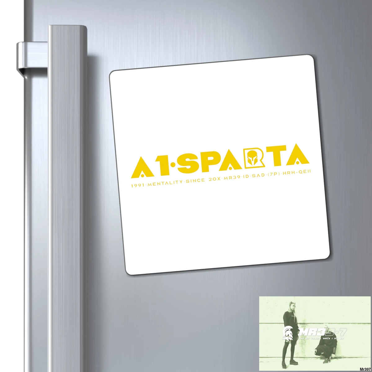 A1.Sparta Magnet 6’’ × 6’’ Paper products