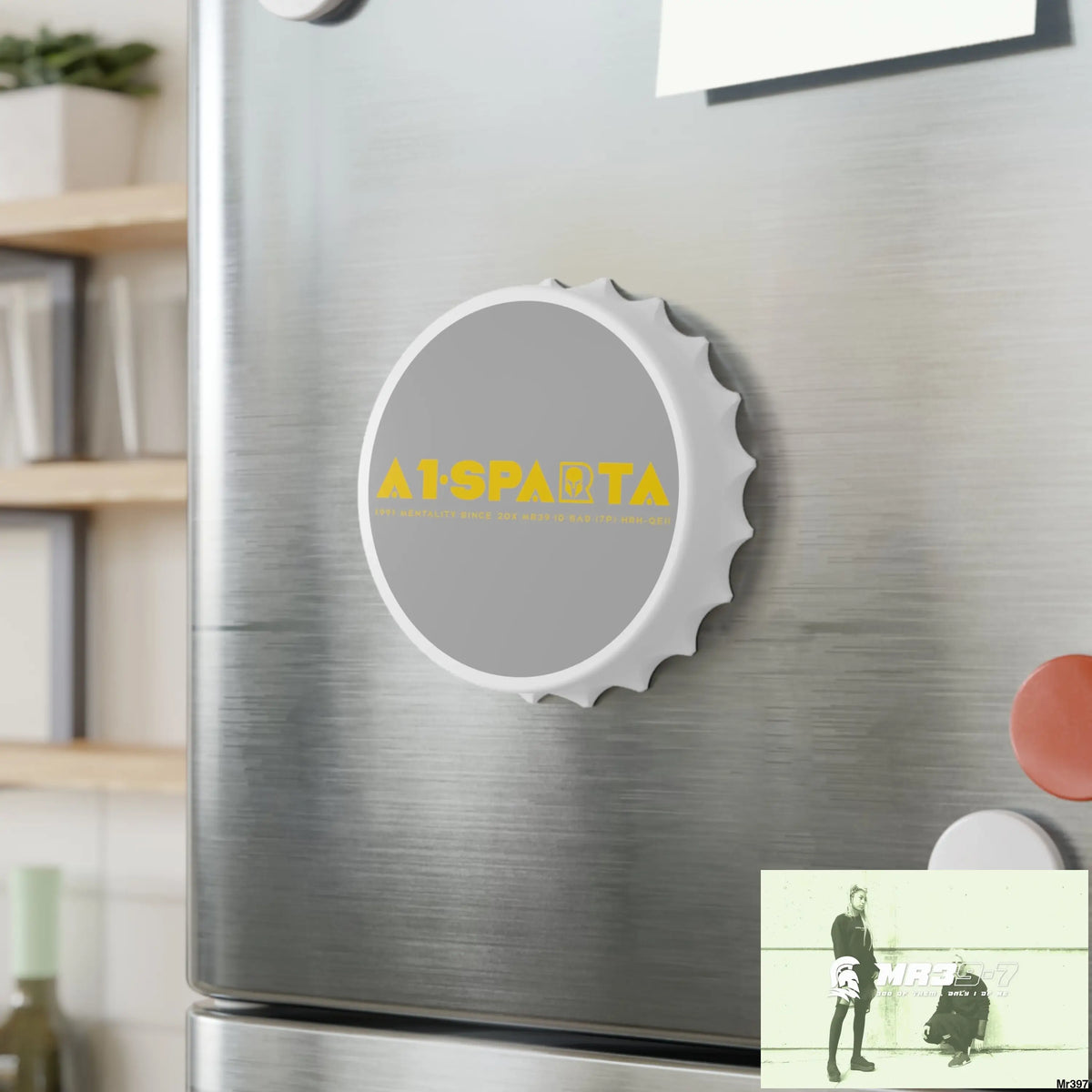 A1.Sparta Magnet Bottle Opener One size / White Accessories