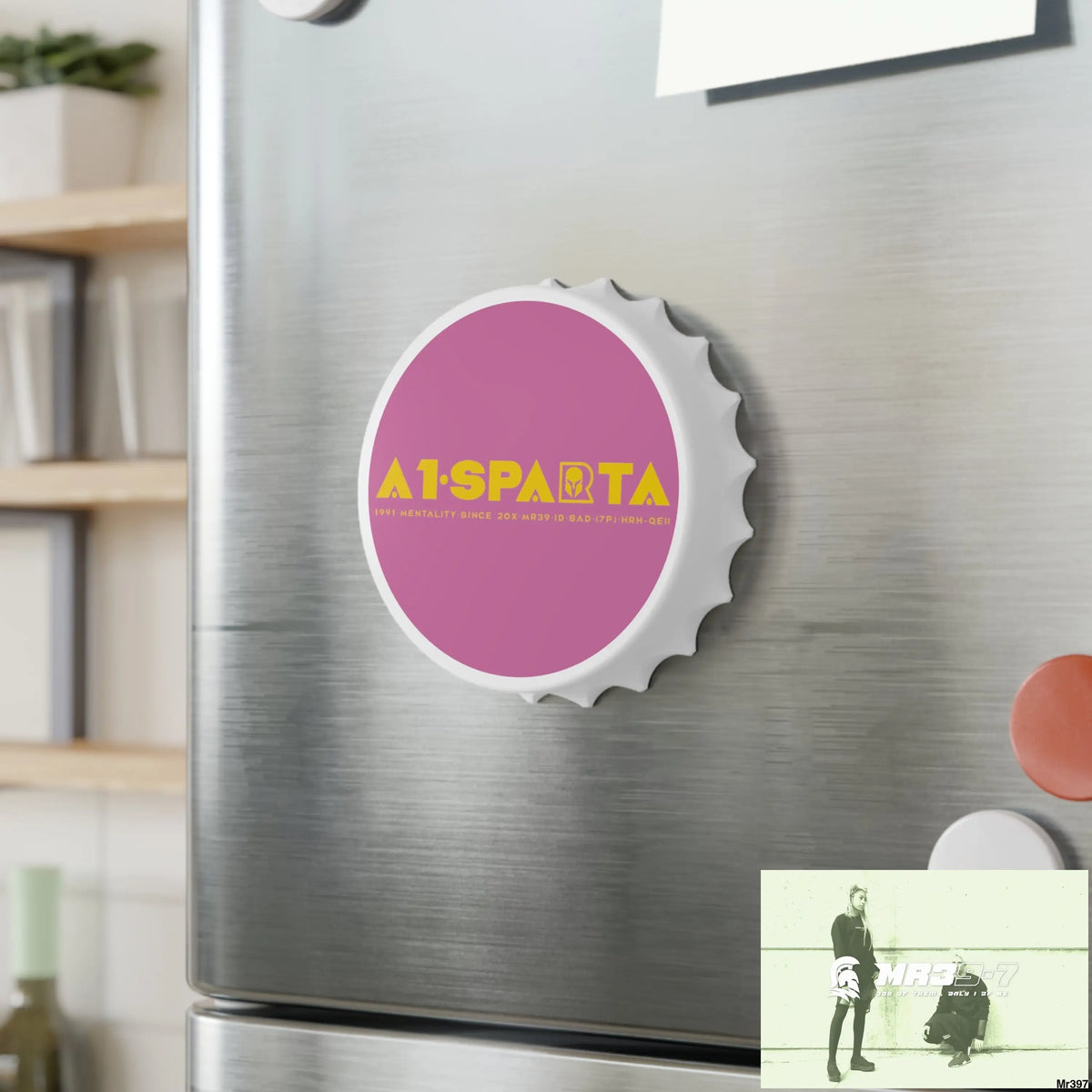 A1.Sparta Magnetic bottle Opener One size / White Accessories