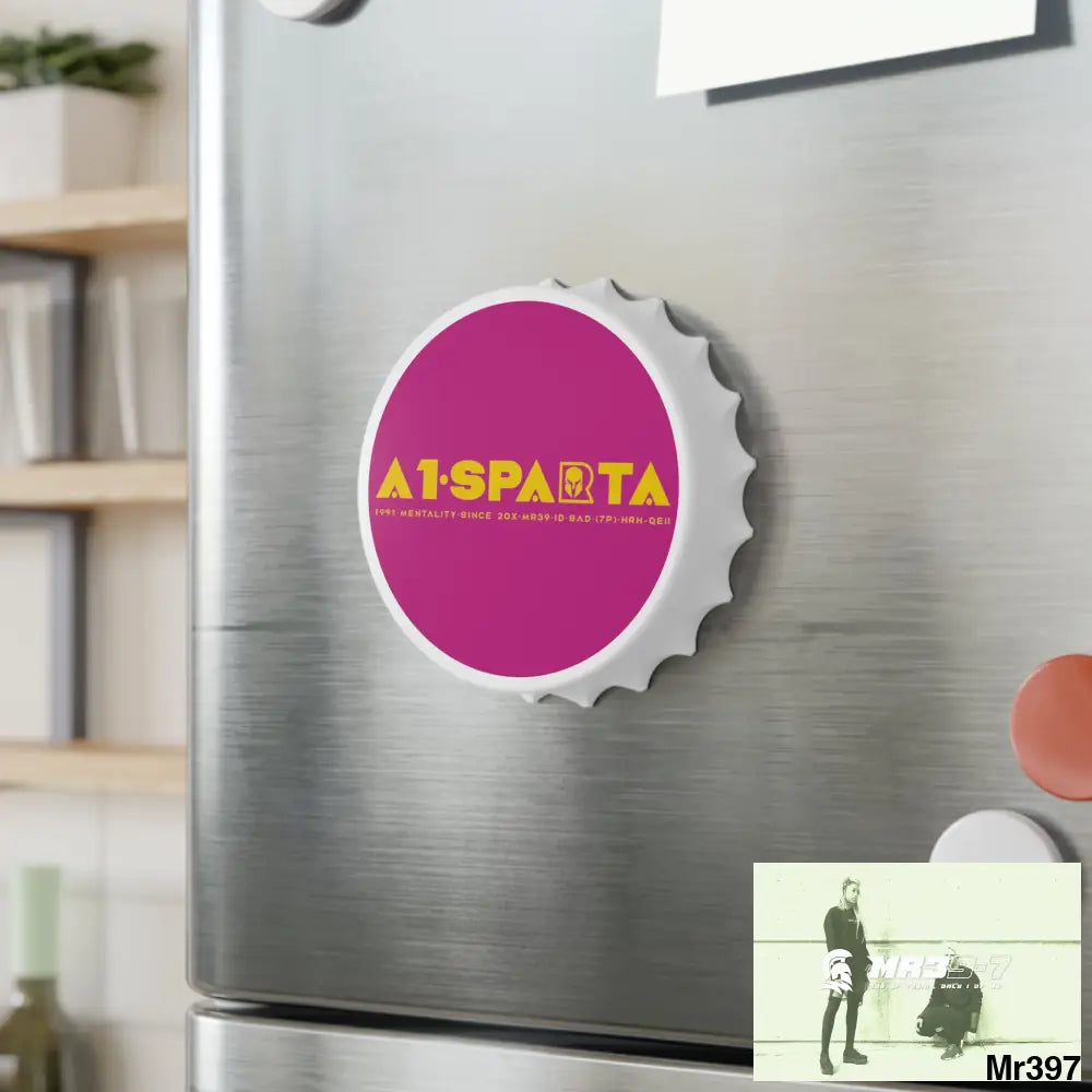 A1.Sparta Magnetic Bottle Opener One size / White Accessories