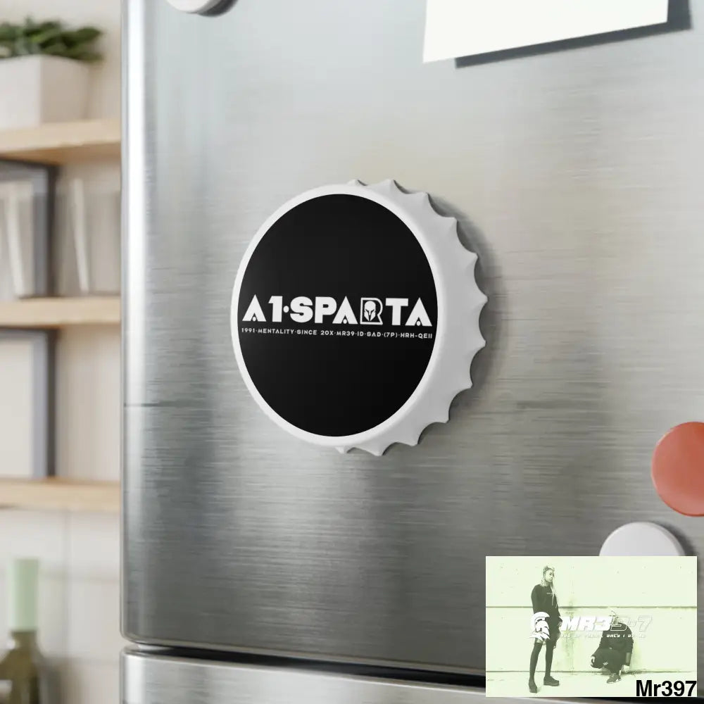 A1.Sparta Magnetic Bottle Opener One size / White Accessories