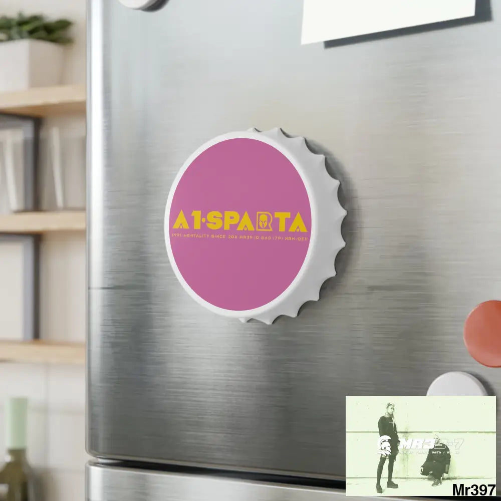 A1.Sparta Magnetic bottle Opener One size / White Accessories