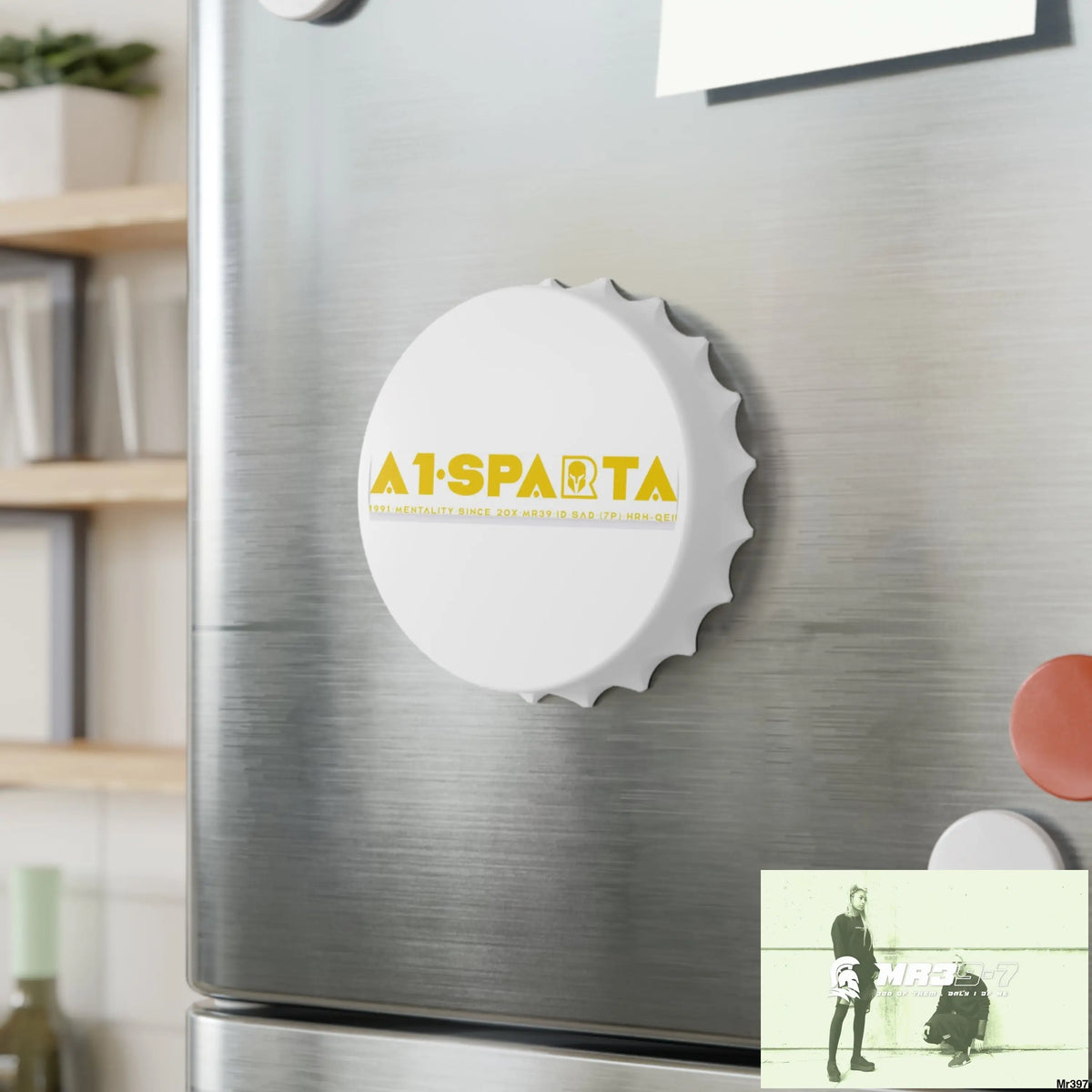 A1.Sparta Magnetic Bottle Opener One size / White Accessories