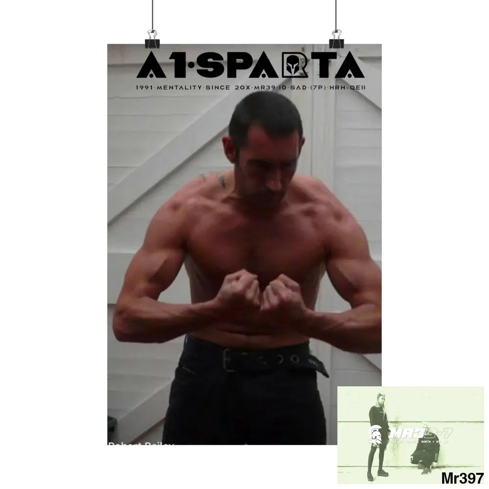 A1-Sparta Matte Vertical Posters 13’’ x 19’’ / Matte Poster