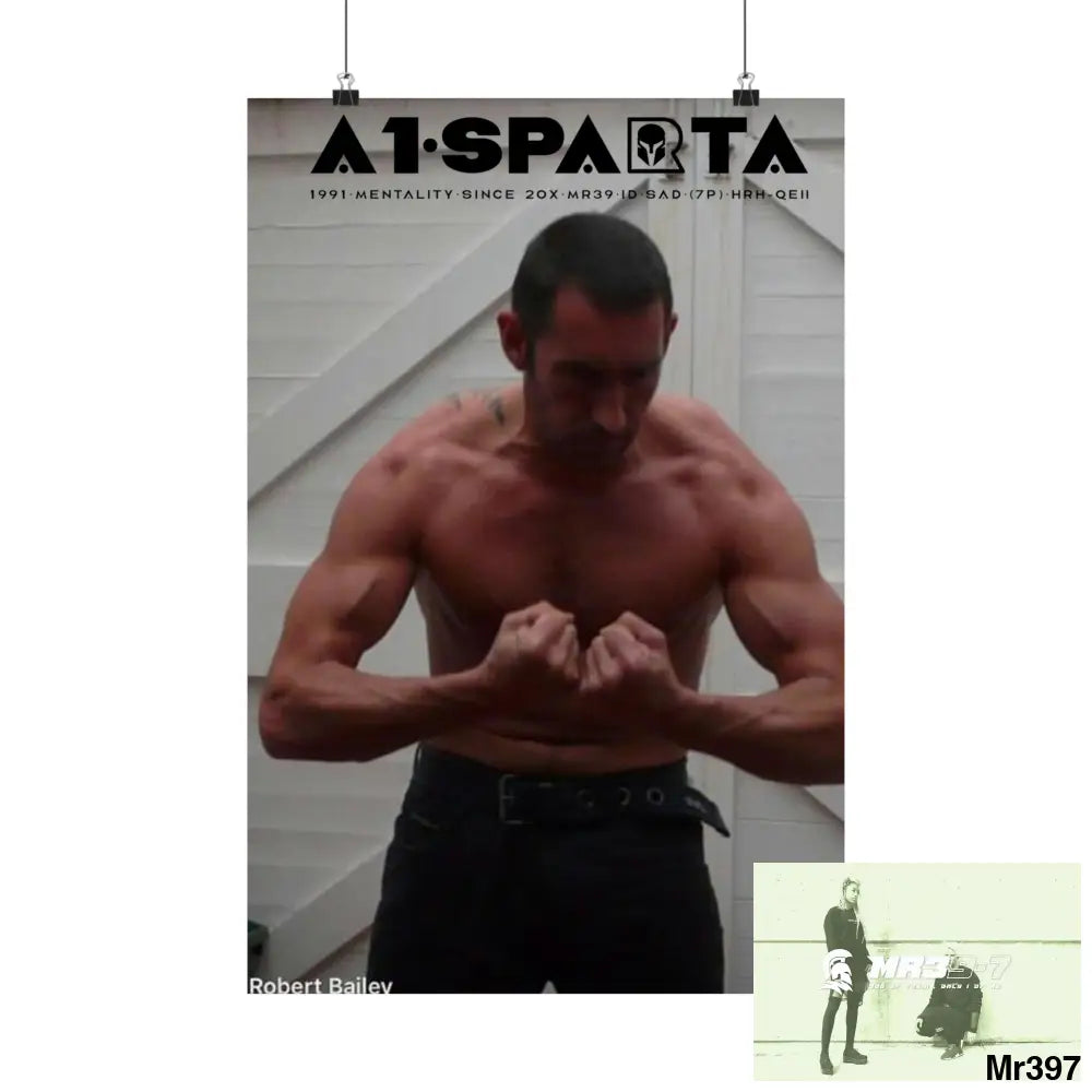 A1-Sparta Matte Vertical Posters 16″ x 24″ / Matte Poster