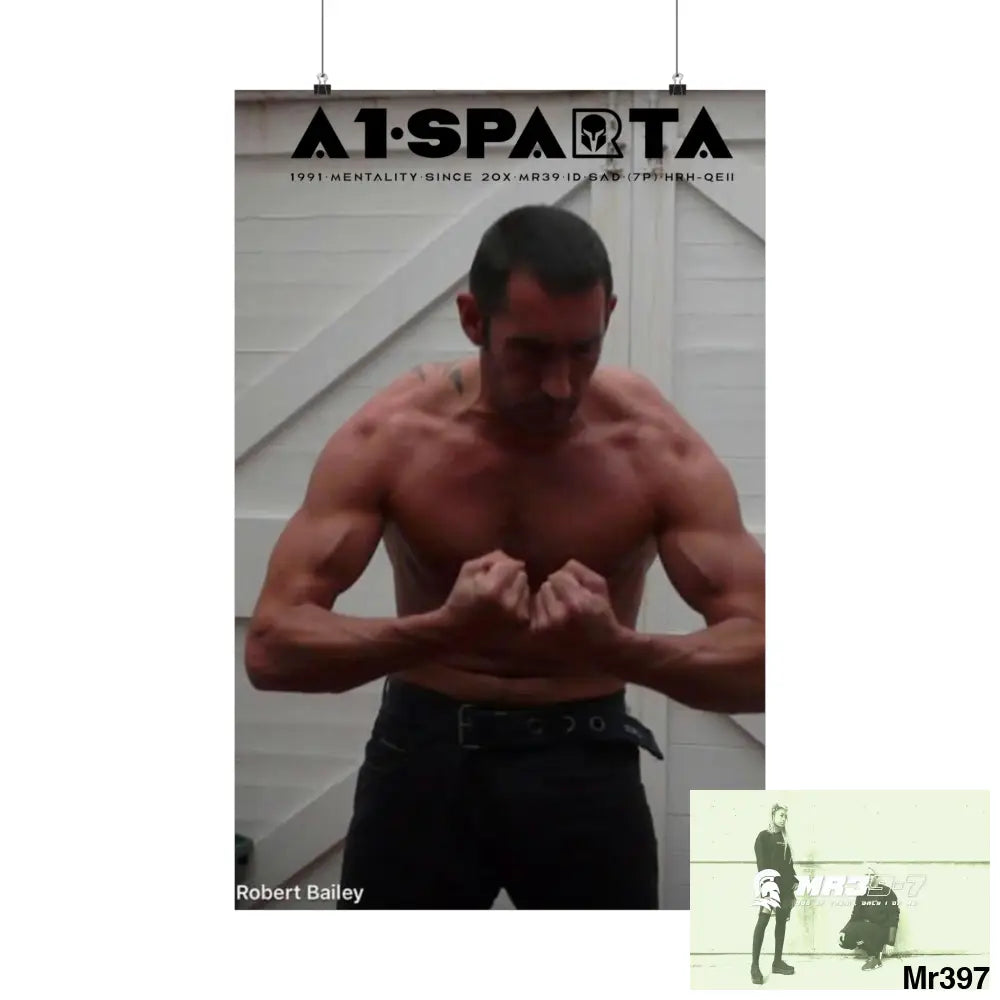 A1-Sparta Matte Vertical Posters 22’’ x 34’’ / Matte Poster