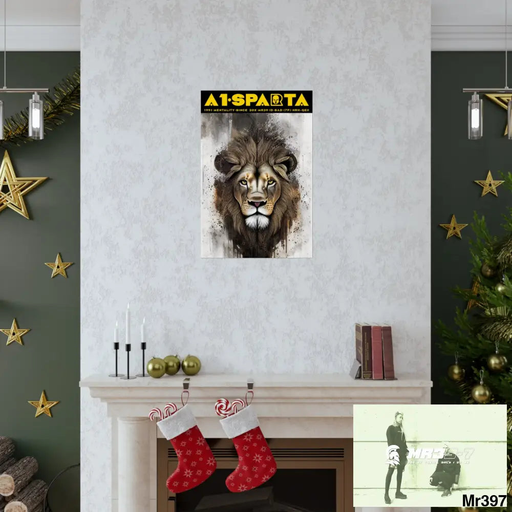 A1-Sparta Matte Vertical Posters Poster