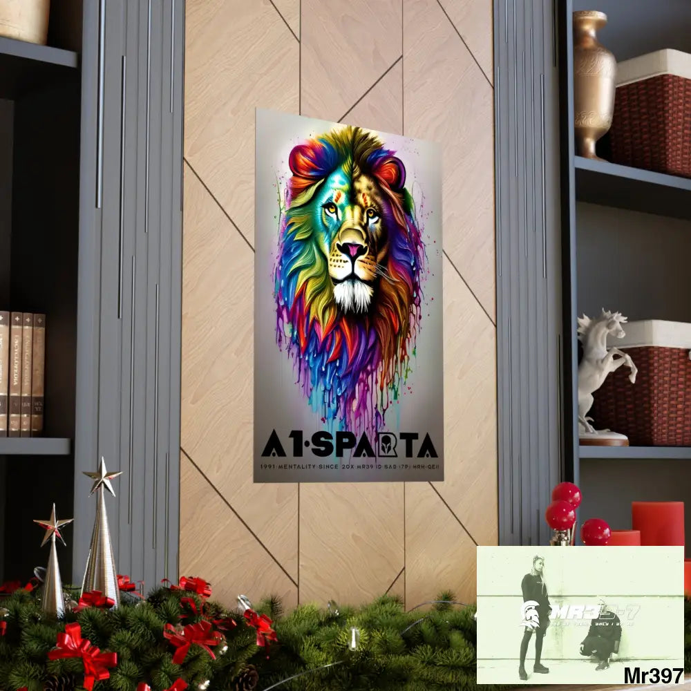 A1 Sparta Matte Vertical Posters Poster