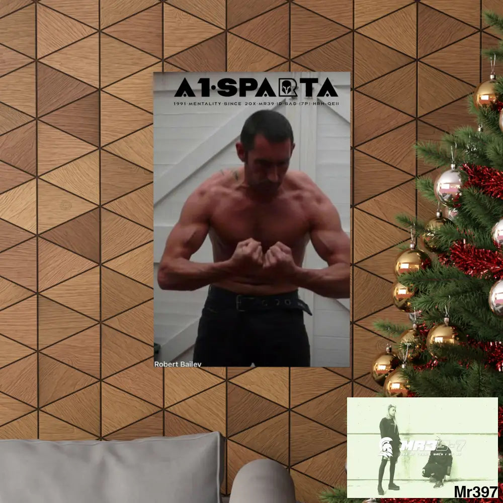 A1-Sparta Matte Vertical Posters Poster