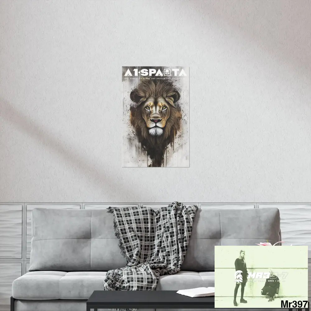 A1 Sparta Matte Vertical Posters Poster