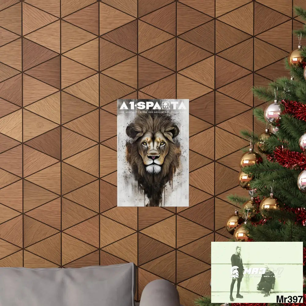 A1 Sparta Matte Vertical Posters Poster