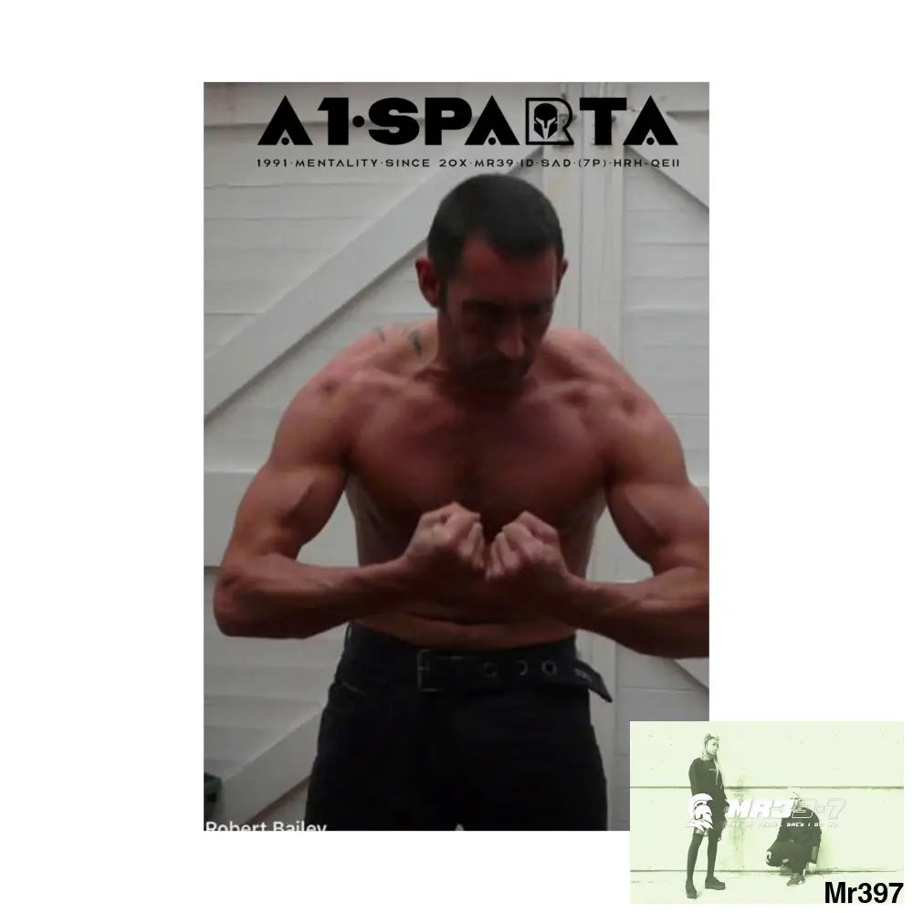 A1-Sparta Matte Vertical Posters Poster