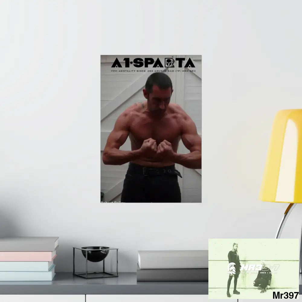 A1-Sparta Matte Vertical Posters Poster