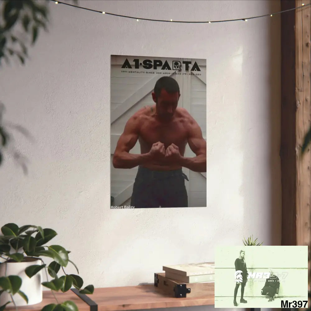 A1-Sparta Matte Vertical Posters Poster