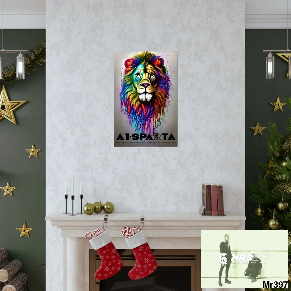 A1 Sparta Matte Vertical Posters Poster