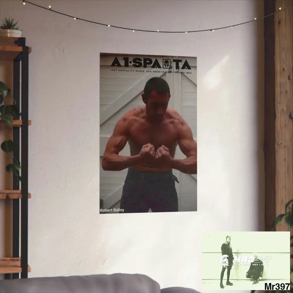 A1-Sparta Matte Vertical Posters Poster