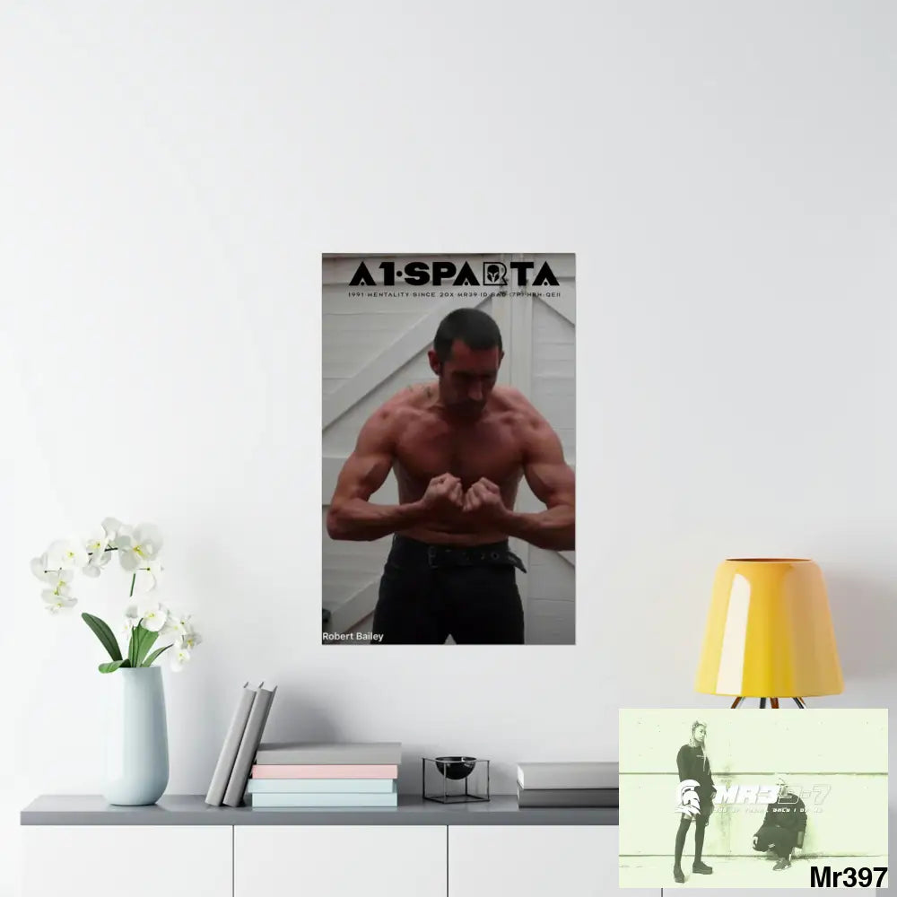 A1-Sparta Matte Vertical Posters Poster