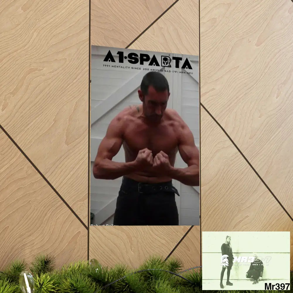 A1-Sparta Matte Vertical Posters Poster