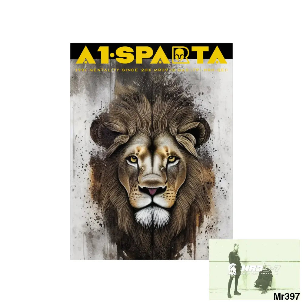 A1-Sparta Matte Vertical Posters Poster