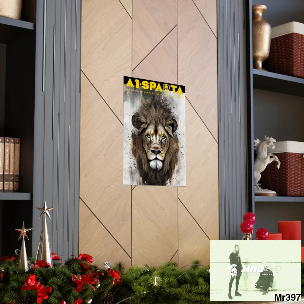 A1-Sparta Matte Vertical Posters Poster