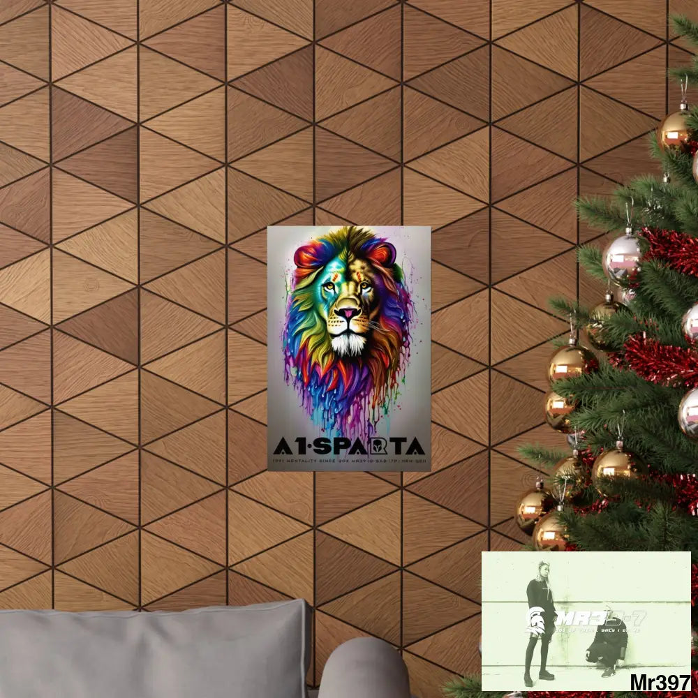 A1 Sparta Matte Vertical Posters Poster