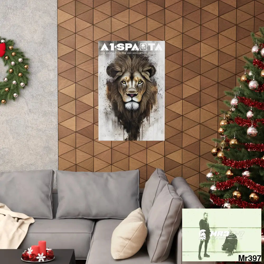 A1 Sparta Matte Vertical Posters Poster