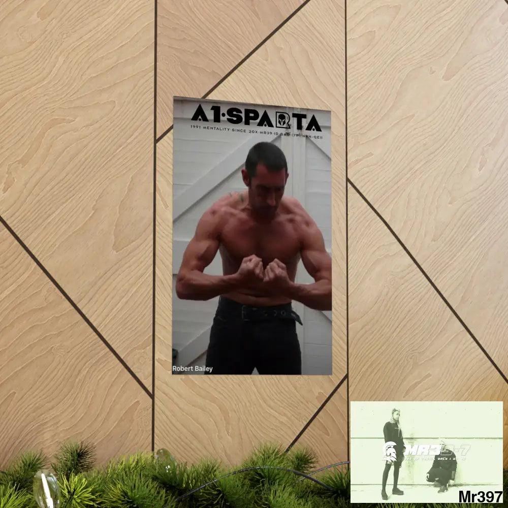 A1-Sparta Matte Vertical Posters Poster