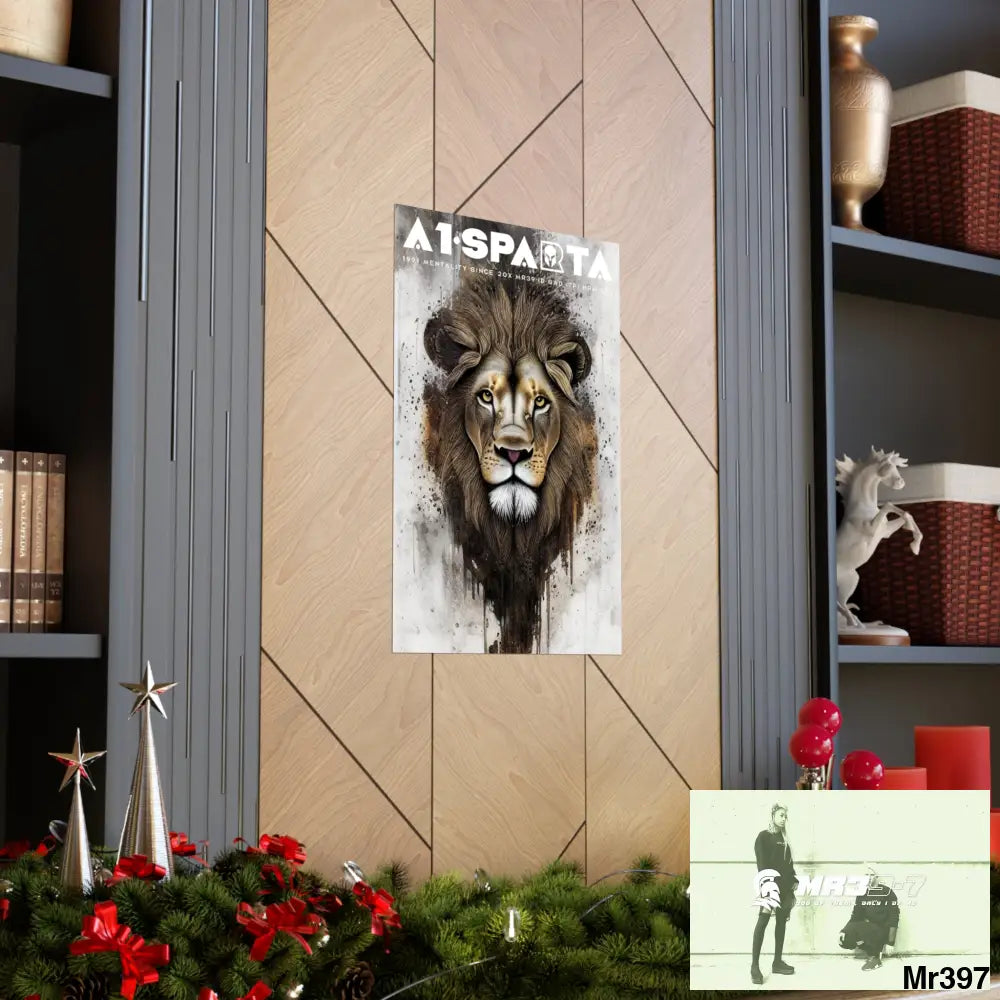 A1 Sparta Matte Vertical Posters Poster