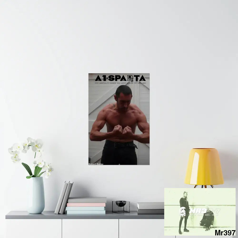 A1-Sparta Matte Vertical Posters Poster