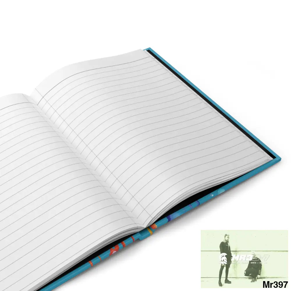 A1• Sparta Melting Headset Hardcover Journal Matte Journal Paper products