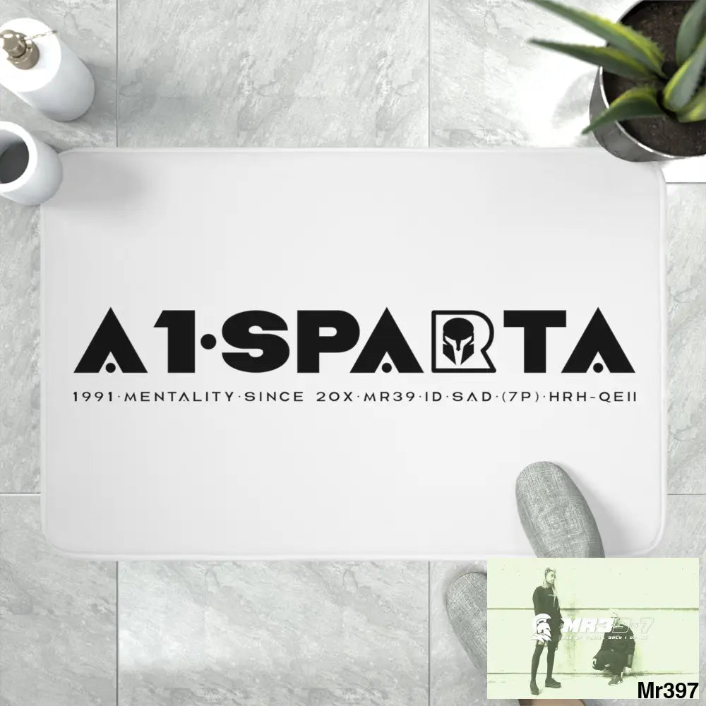 A1-Sparta Memory Foam Bath Mat Home Decor