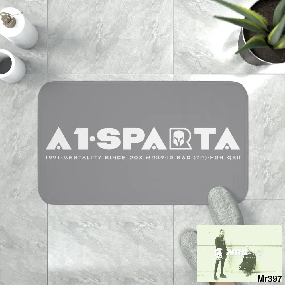 A1-Sparta Memory Foam Bath Mat Home Decor