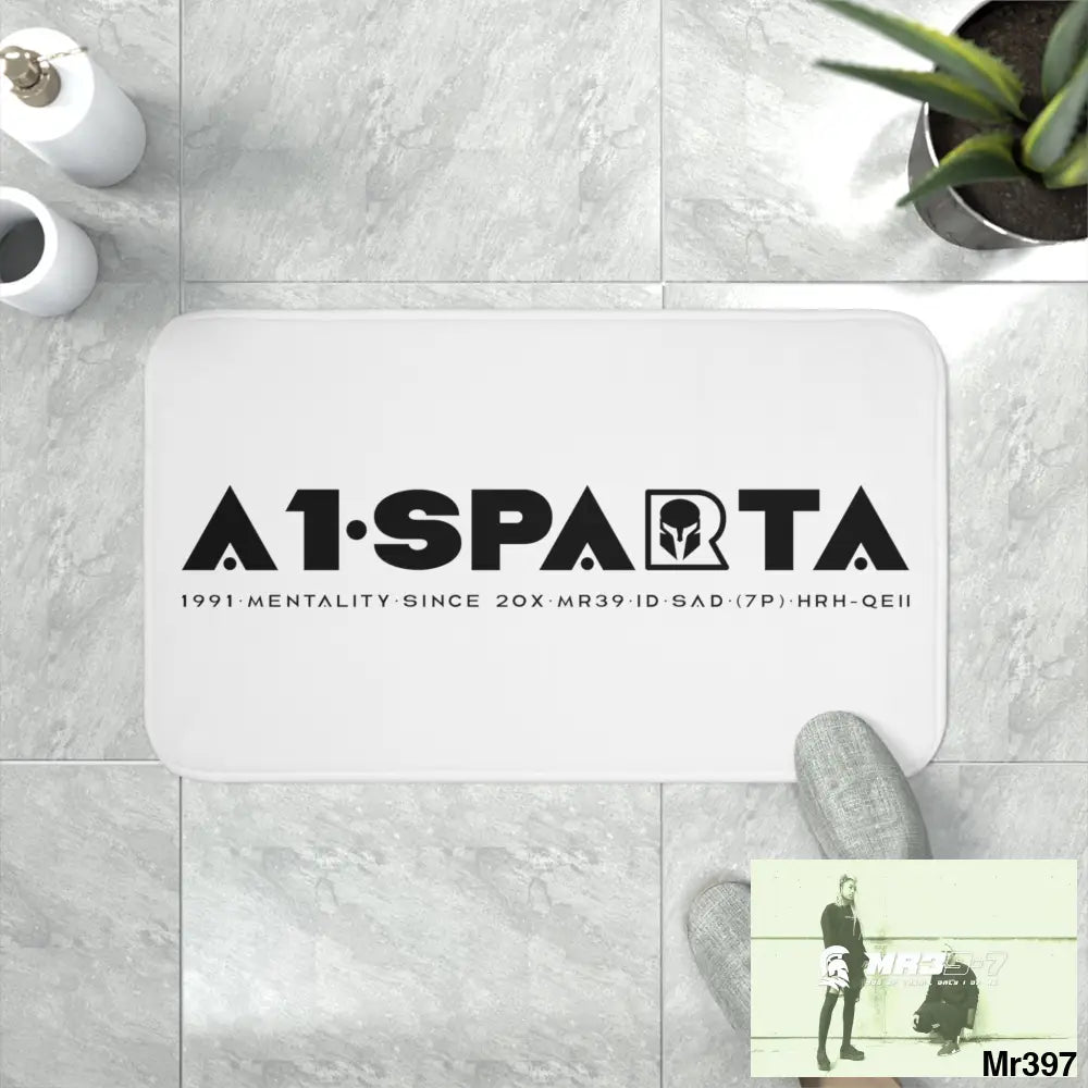 A1-Sparta Memory Foam Bath Mat Home Decor