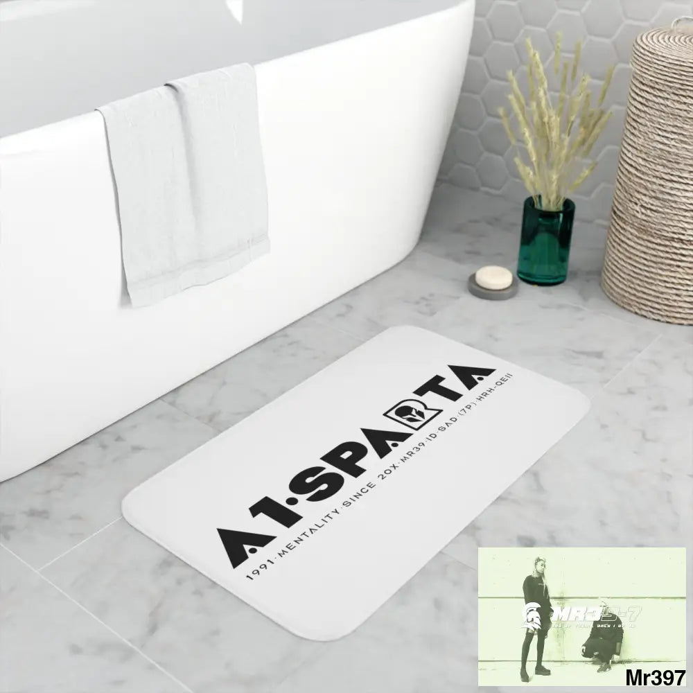 A1-Sparta Memory Foam Bath Mat Home Decor