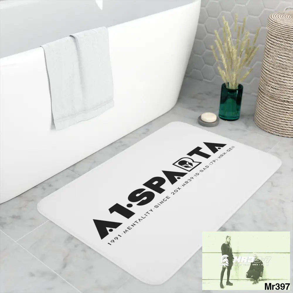 A1-Sparta Memory Foam Bath Mat Home Decor
