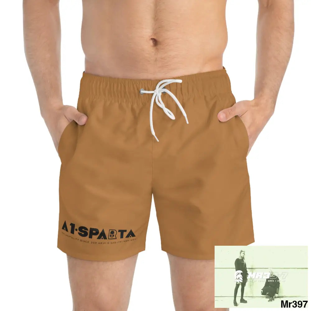 A1-Sparta Mens Swim Trunks (AOP) All Over Prints