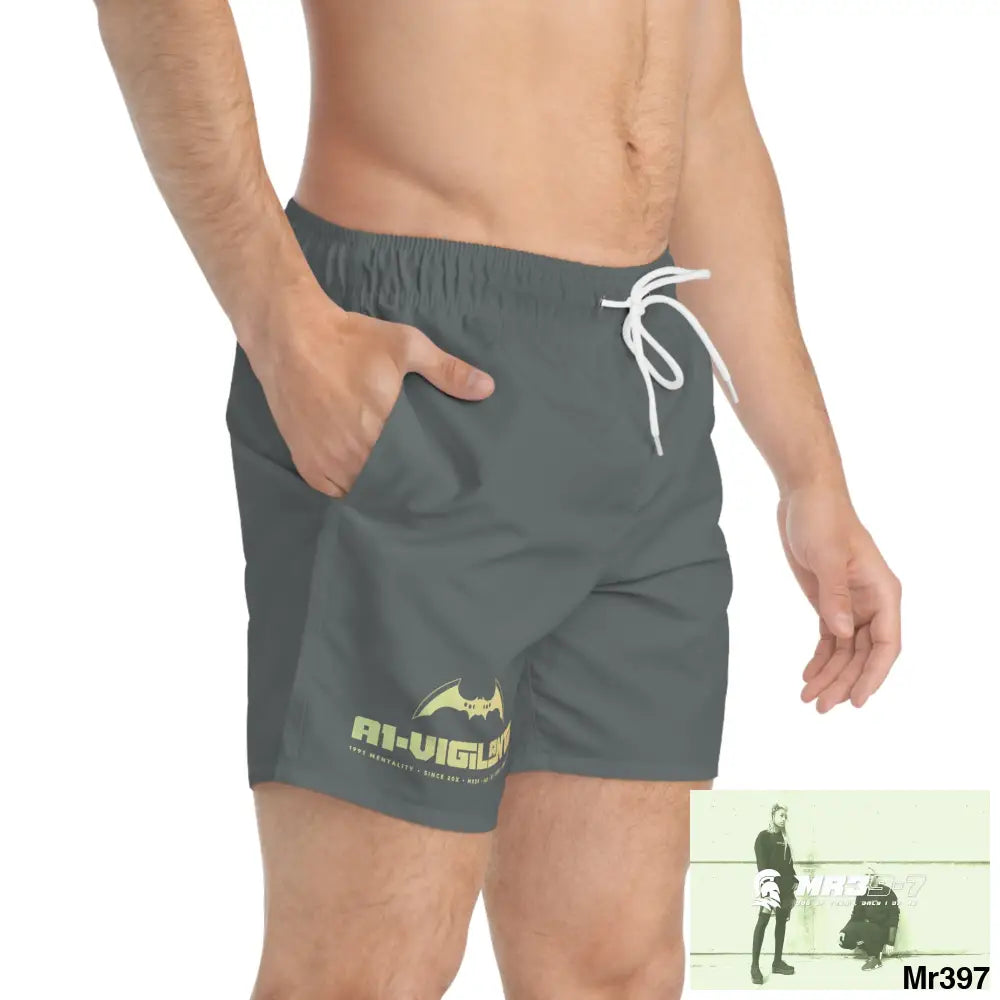 A1-Sparta Mens Swim Trunks (AOP) All Over Prints