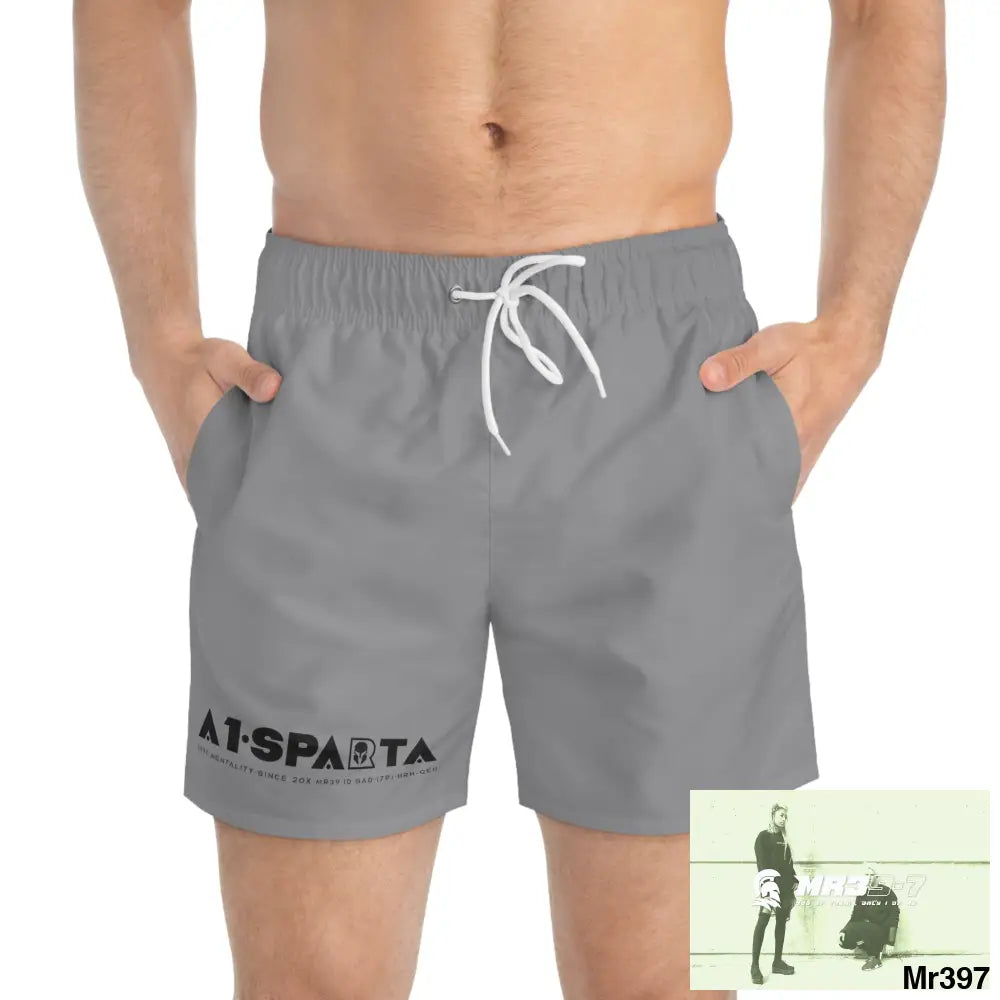A1-Sparta Mens Swim Trunks (AOP) All Over Prints