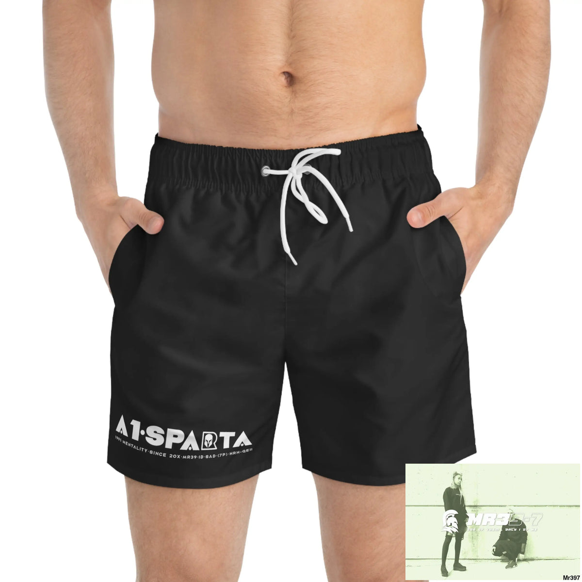 A1-Sparta Mens Swim Trunks (AOP) All Over Prints