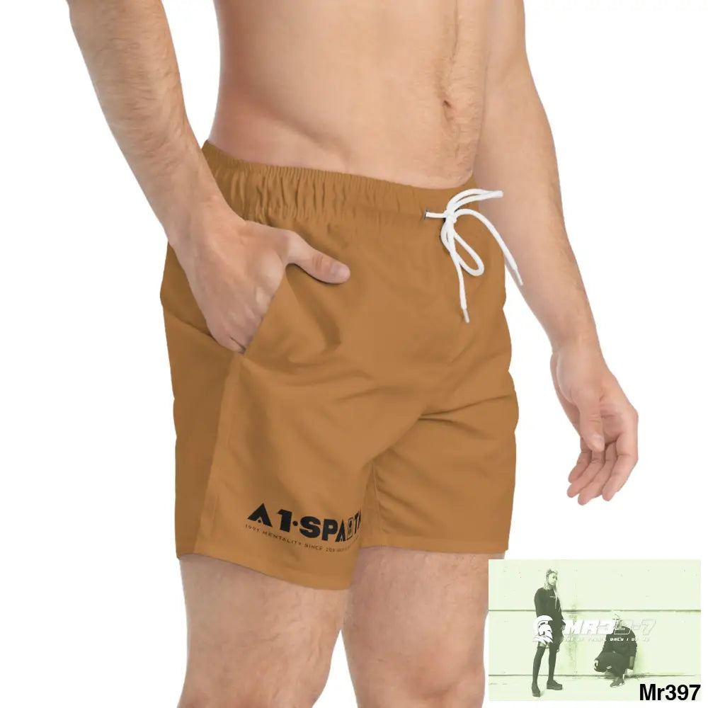 A1-Sparta Mens Swim Trunks (AOP) All Over Prints