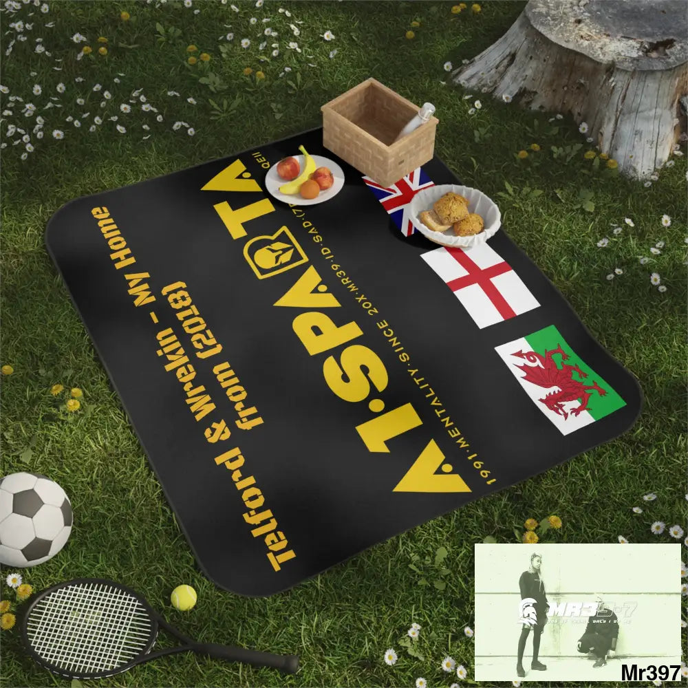 A1 Sparta my home Picnic Blanket 61’’ × 51’’ Home Decor