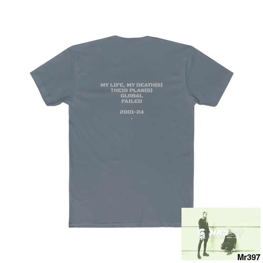 A1•Sparta My life My Deaths Their Plans Failed. Men’s Cotton Crew Tee T-Shirt