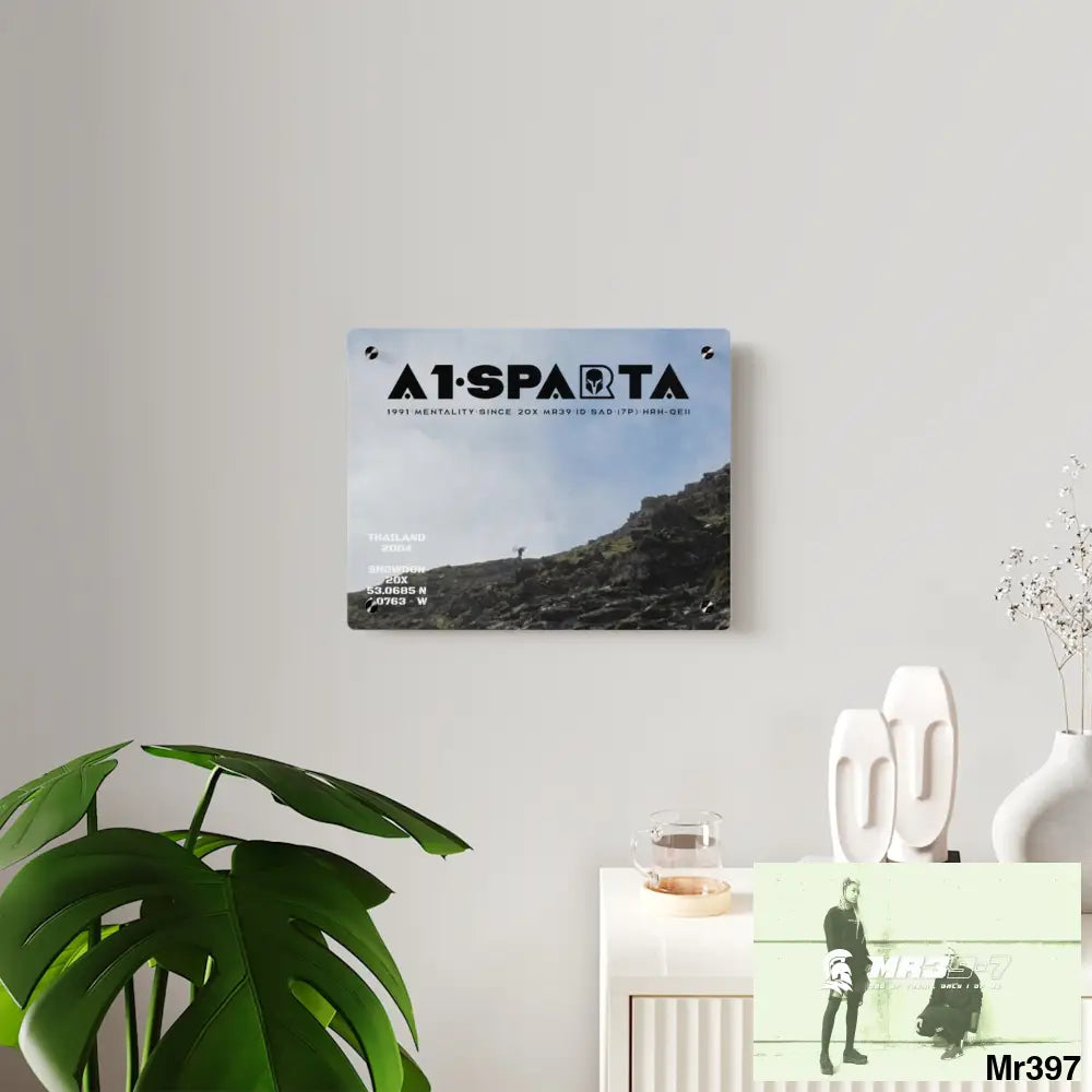 A1-Sparta My Planned Birthday Death the photo they took Snowdon 20X (SAS?!) Thailand 04 Link Up Acrylic Wall Art Panels