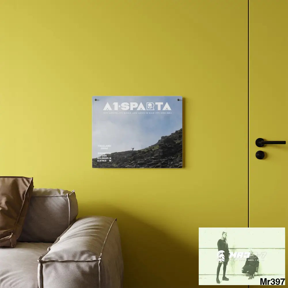 A1-Sparta My Planned Birthday Death the photo they took Snowdon 20X (SAS?!) Thailand 04 Link Up Acrylic Wall Art Panels
