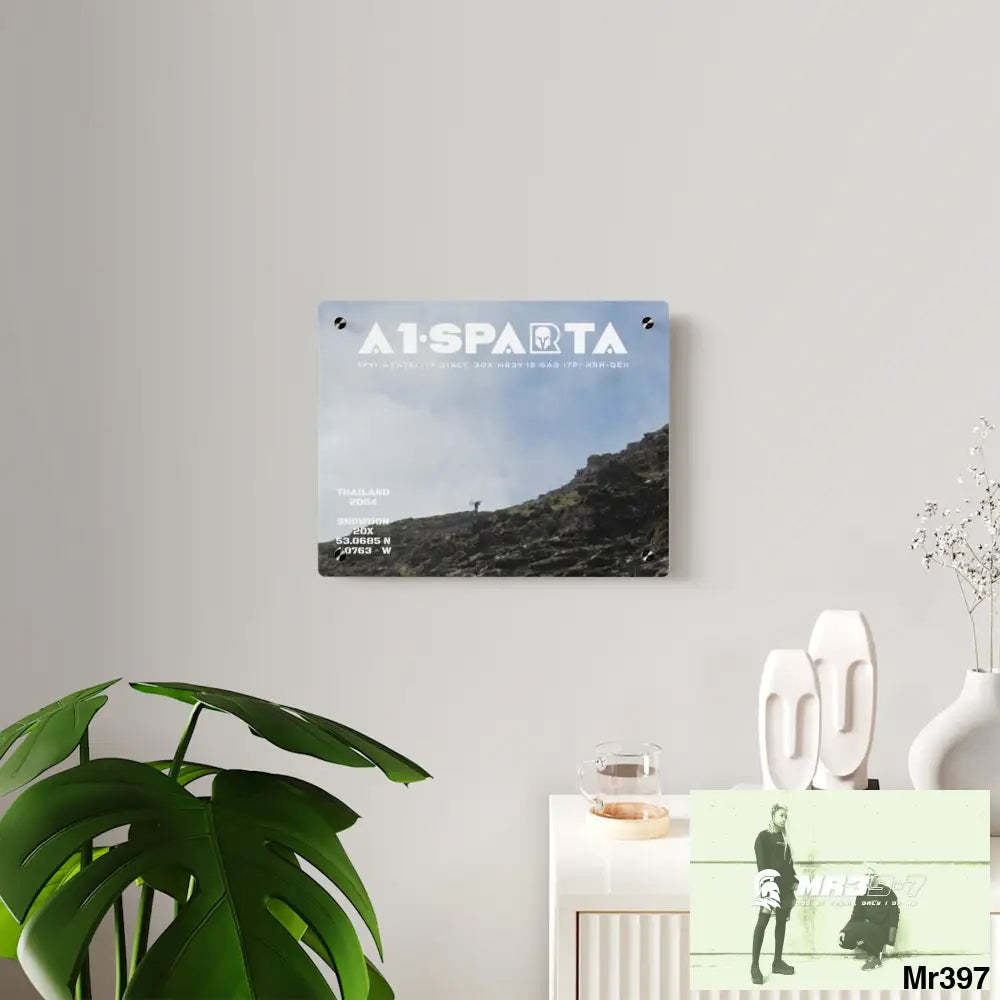 A1-Sparta My Planned Birthday Death the photo they took Snowdon 20X (SAS?!) Thailand 04 Link Up Acrylic Wall Art Panels