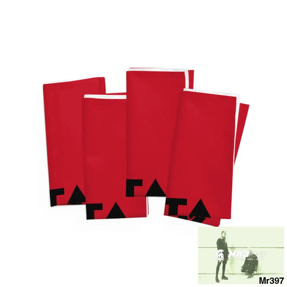 A1-Sparta Napkins 4-piece set / White / 19’’ × 19’’ Accessories
